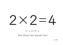 「2×2」カード