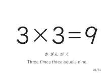 「3×3」カード