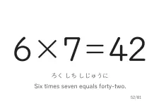 「6×7」カード