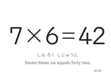 「7×6」カード