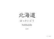 都道府県フラッシュカード