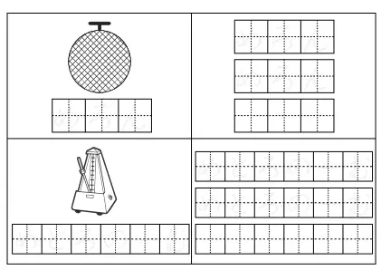 ひらがな練習プリント（単語）34ページ目