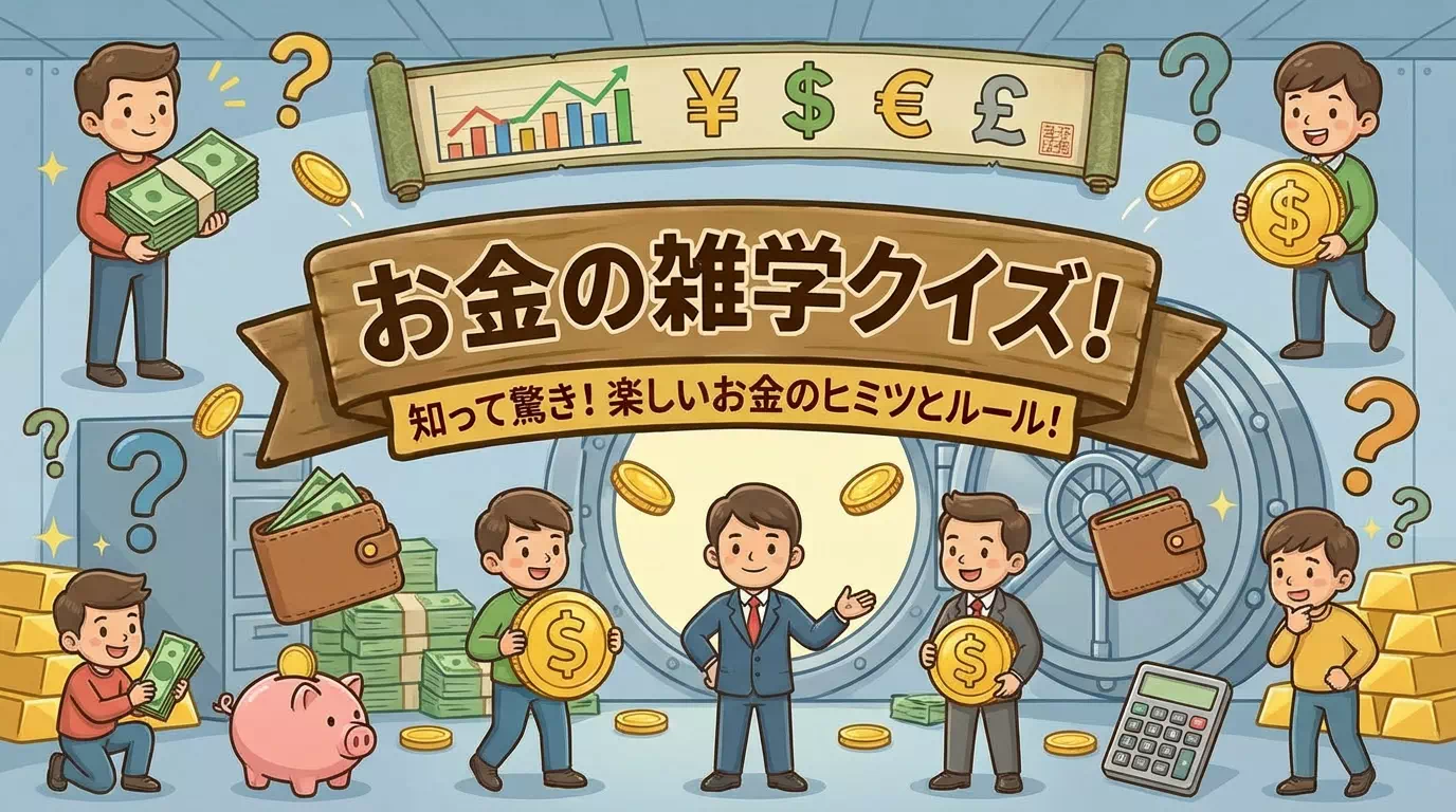 お金に関する雑学クイズ