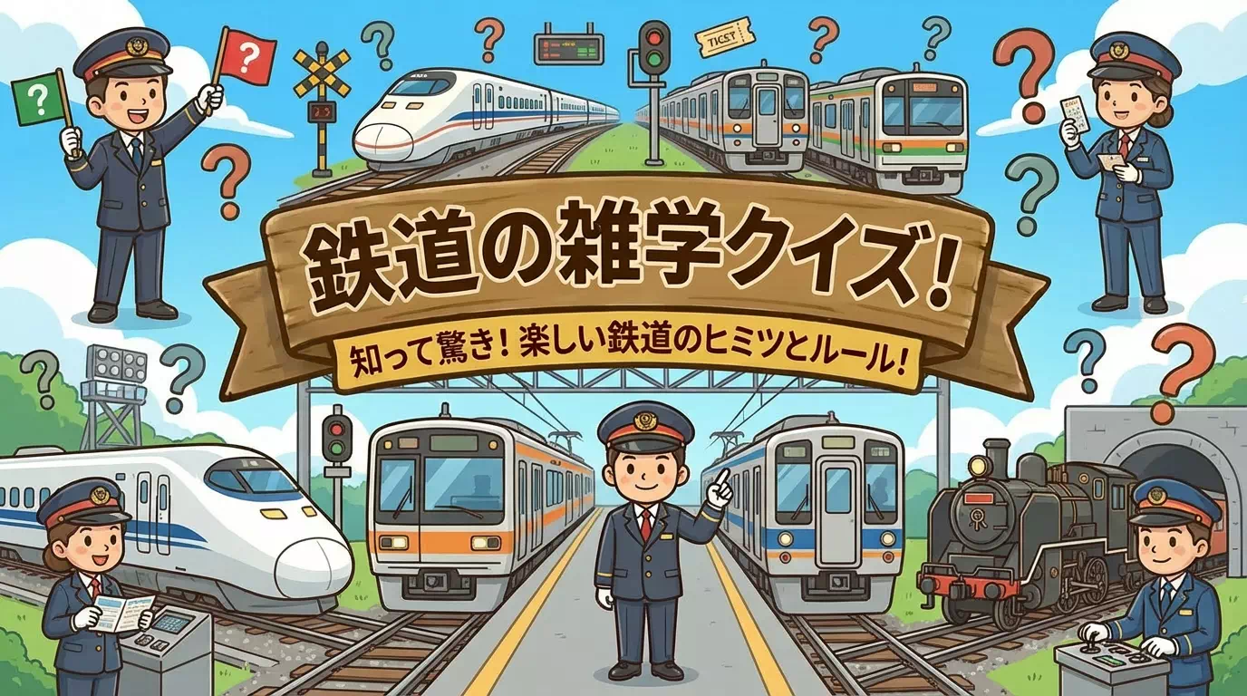 鉄道に関する雑学クイズ